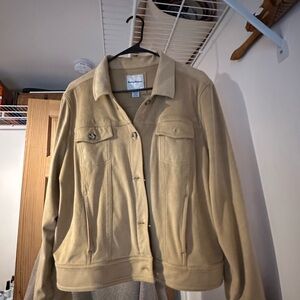 Tommy Bahama Tan Jean Jacket
